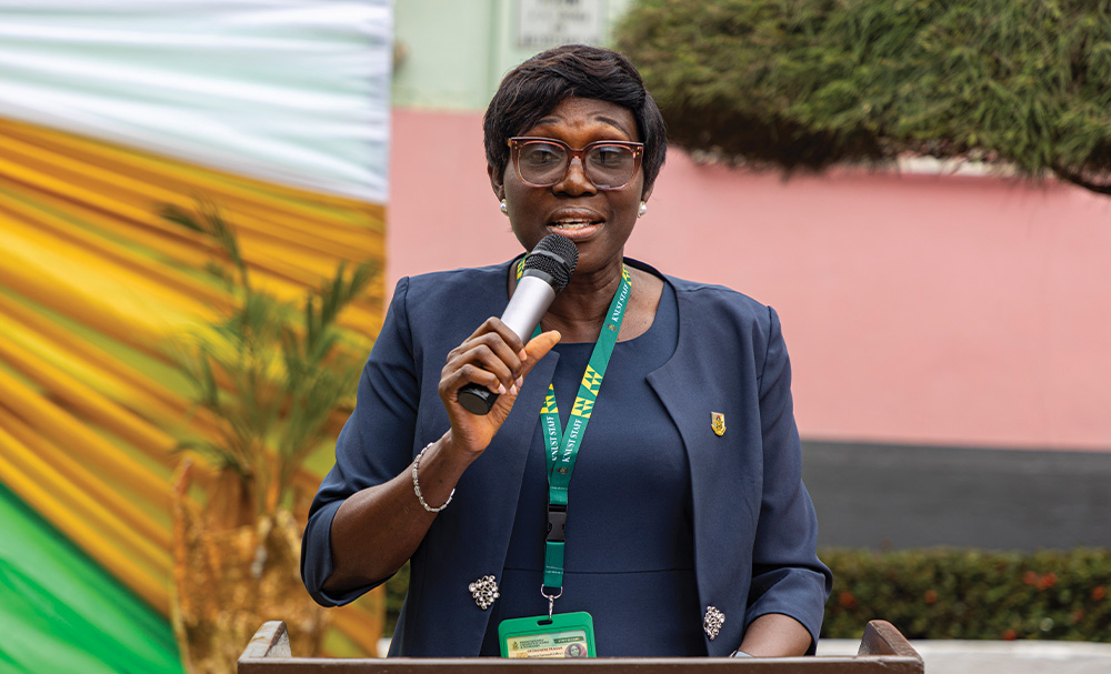  senior counselling psychologist at the KNUST Counselling Centre (KCC), Mrs Bernice Ofosuhene Peasah