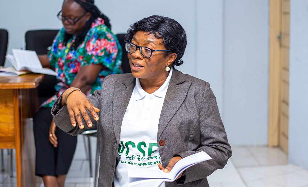 Mrs. Theodora Oduro, Head of Student Support and Financial Services