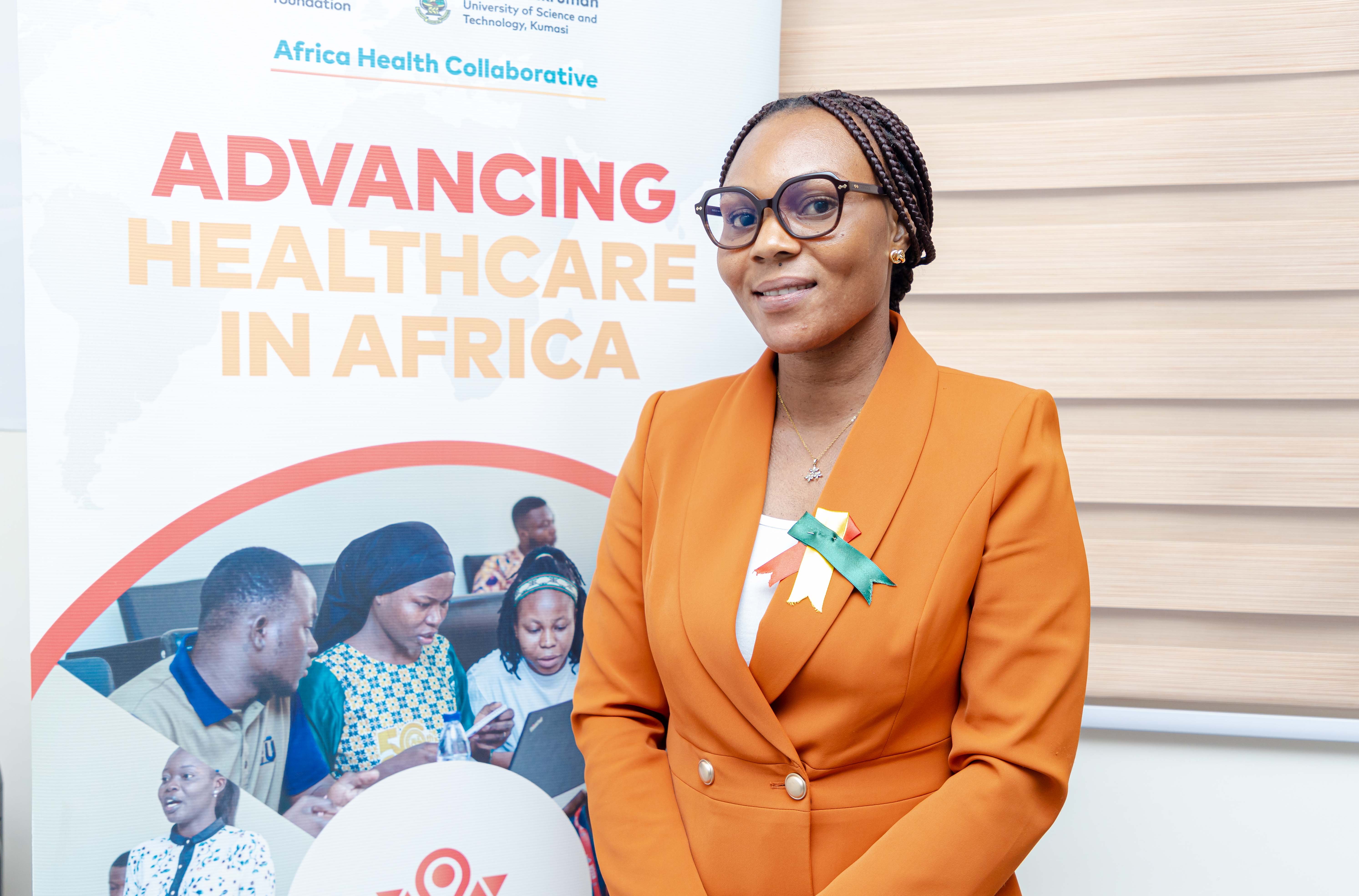 Ms. Ivy Dunyo, a Community Health Nurse at Catholic Hospital Battor in the Volta Region