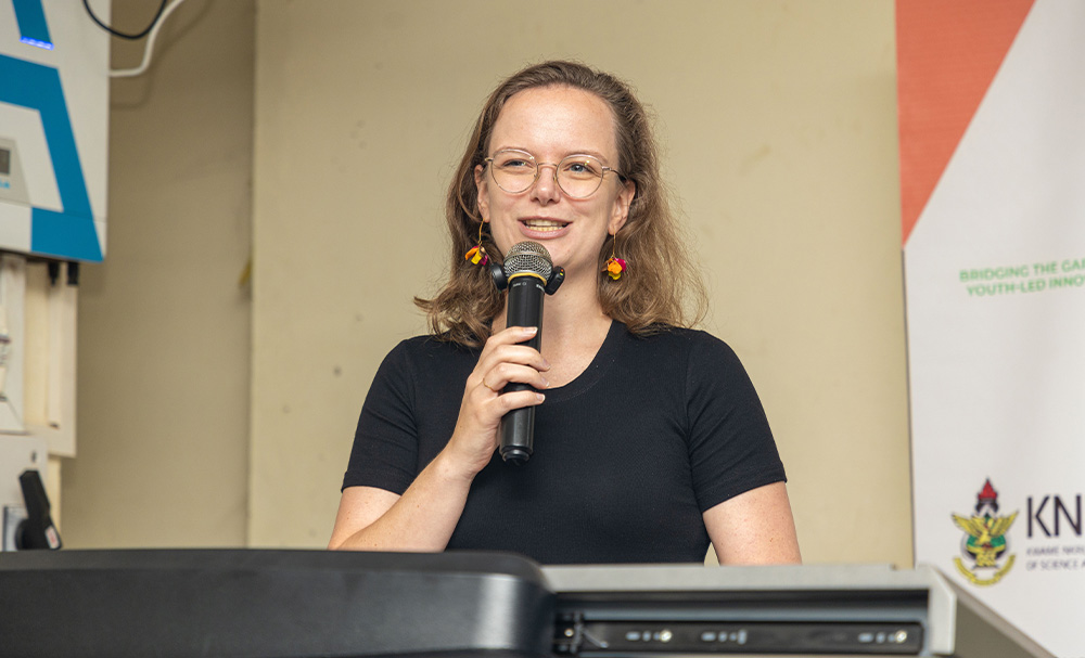 Ms Naomi Tuinstra, Second Secretary for Economic Affairs at the Embassy of the Kingdom of the Netherlands in Ghana, 