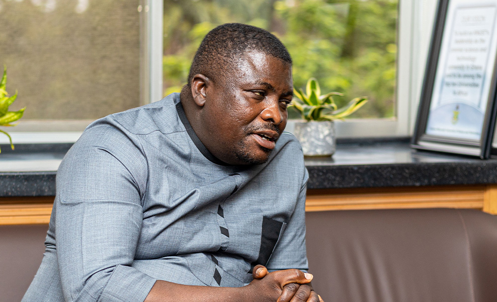 Emmanuel Reagan Fynn, Ashanti Regional Director of the National Service Authority