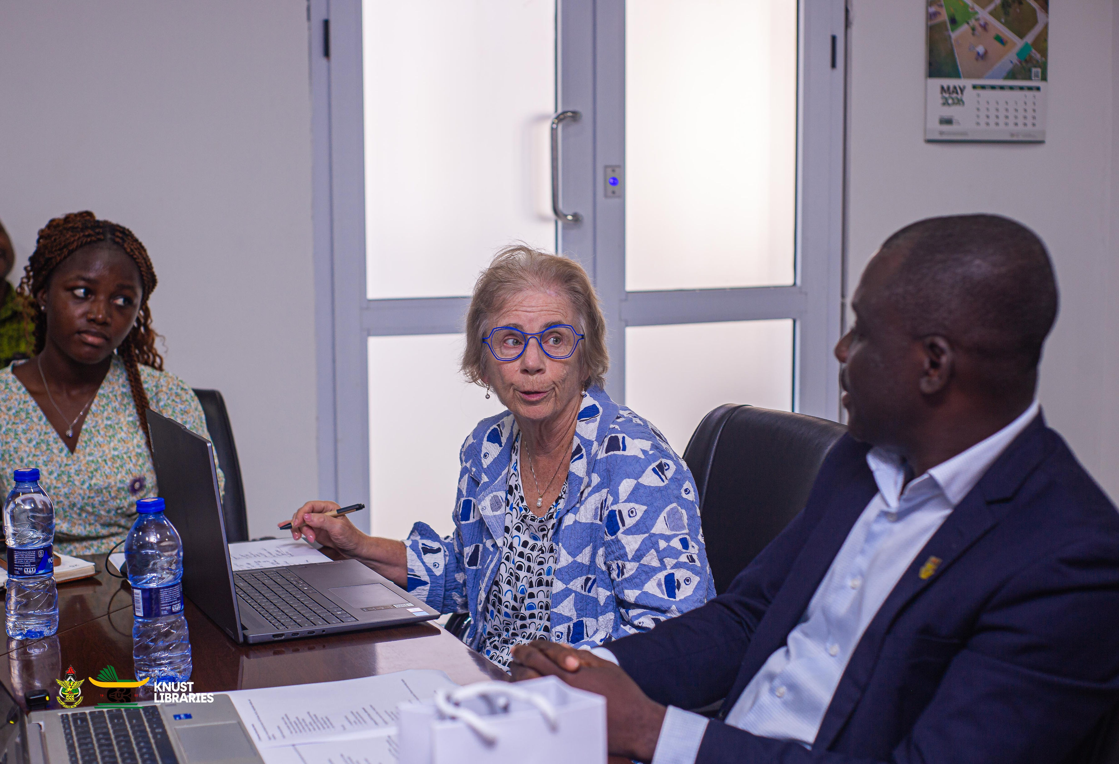 University Librarian, Dr. Richard Bruce Lamptey