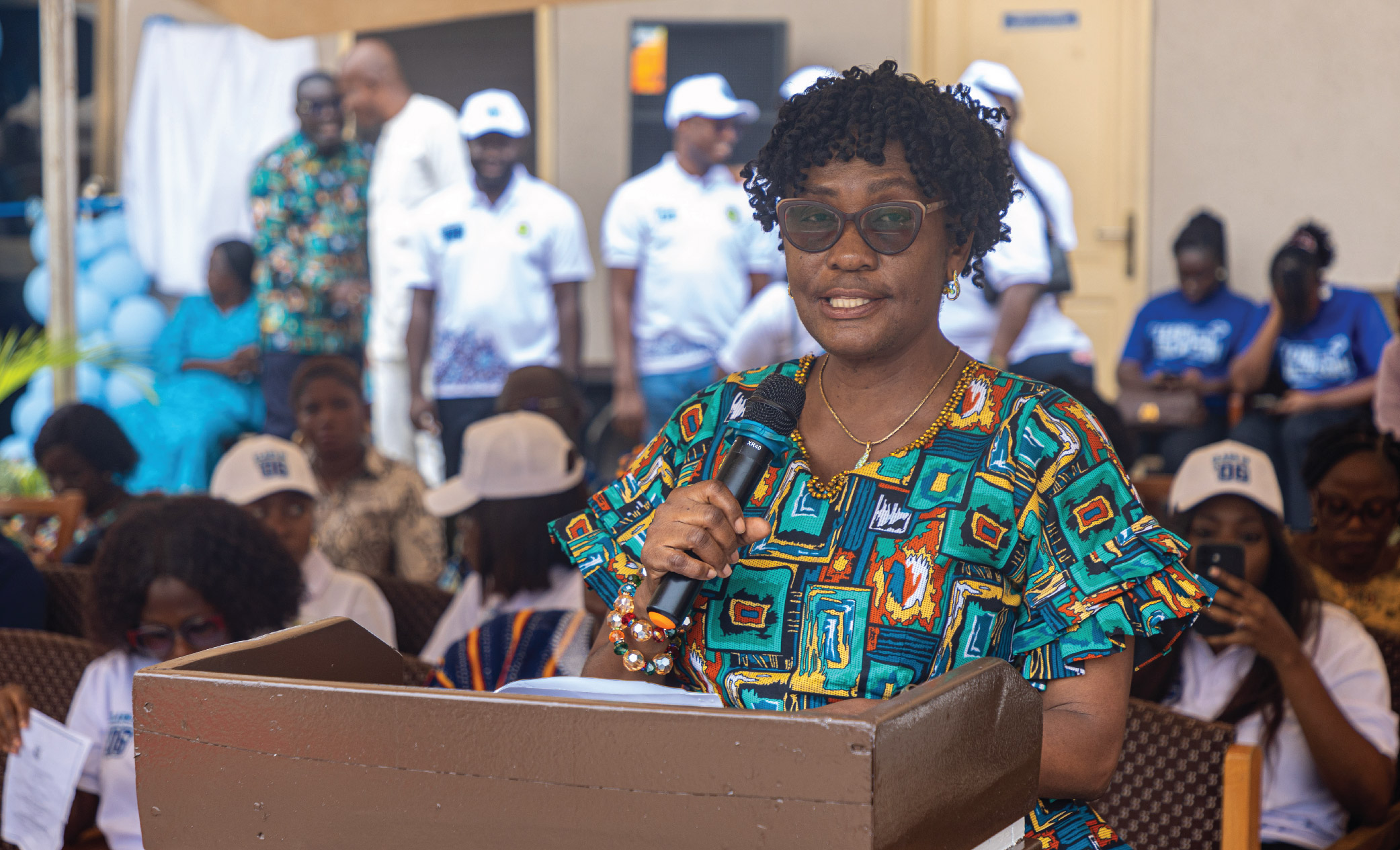 Oforikrom Municipal Director of Education, Mrs. Dorothy Opare-Baidu