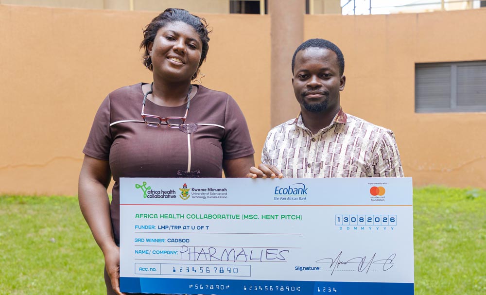Pharmalies was named second runner-up and received C$500