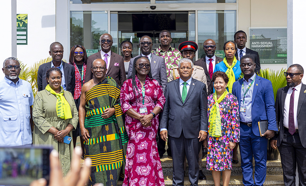 President of Seychelles and KNUST Group