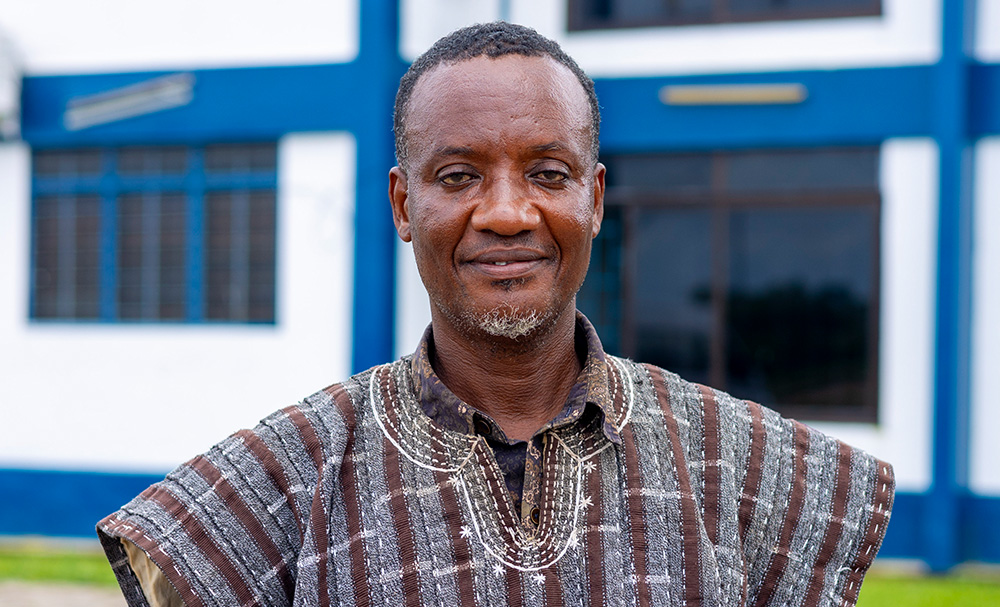 Principal of Asuansi Technical Institute, Mr. Ishmael Arthur,