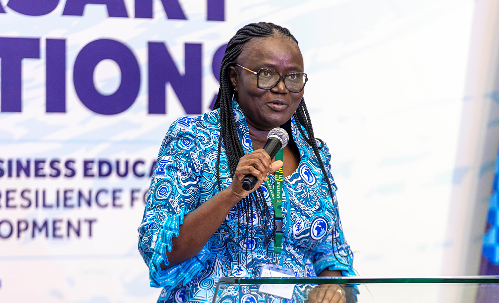 Vice-Chancellor, Professor (Mrs.) Rita Akosua Dickson.