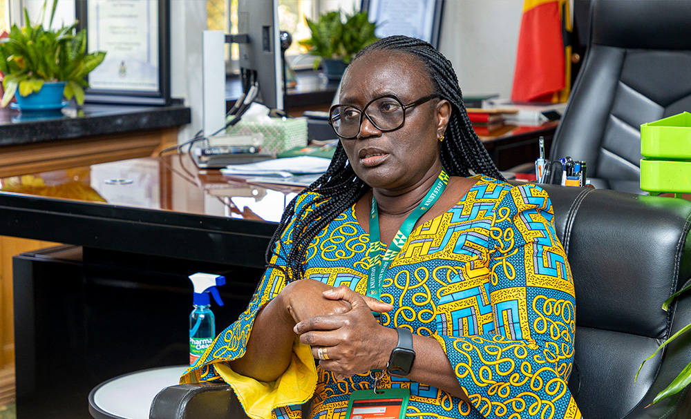Vice-Chancellor, Prof. Mrs. Rita Akosua Dickson