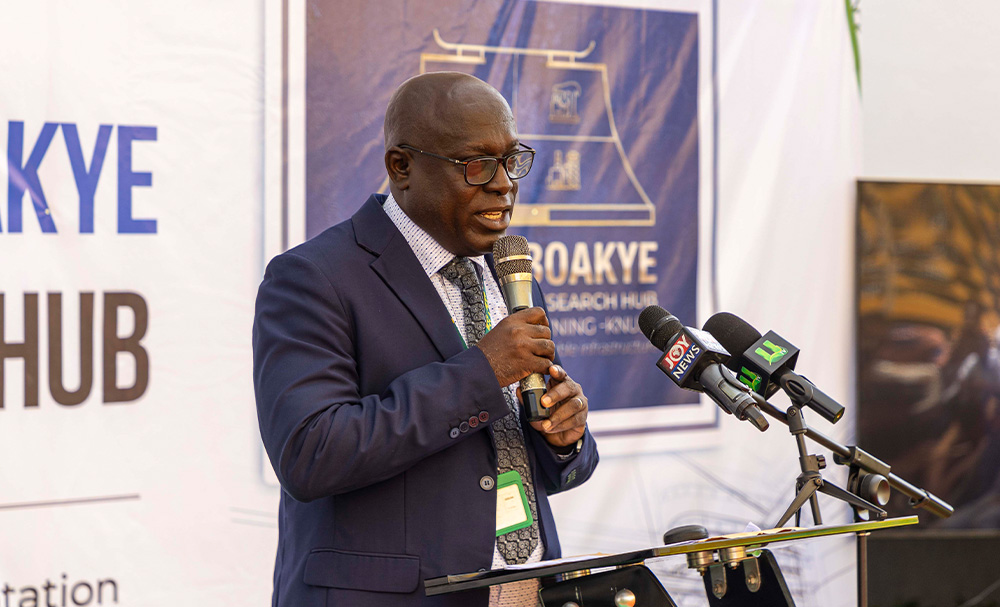 Head of the Department of Planning, Professor Charles Peprah