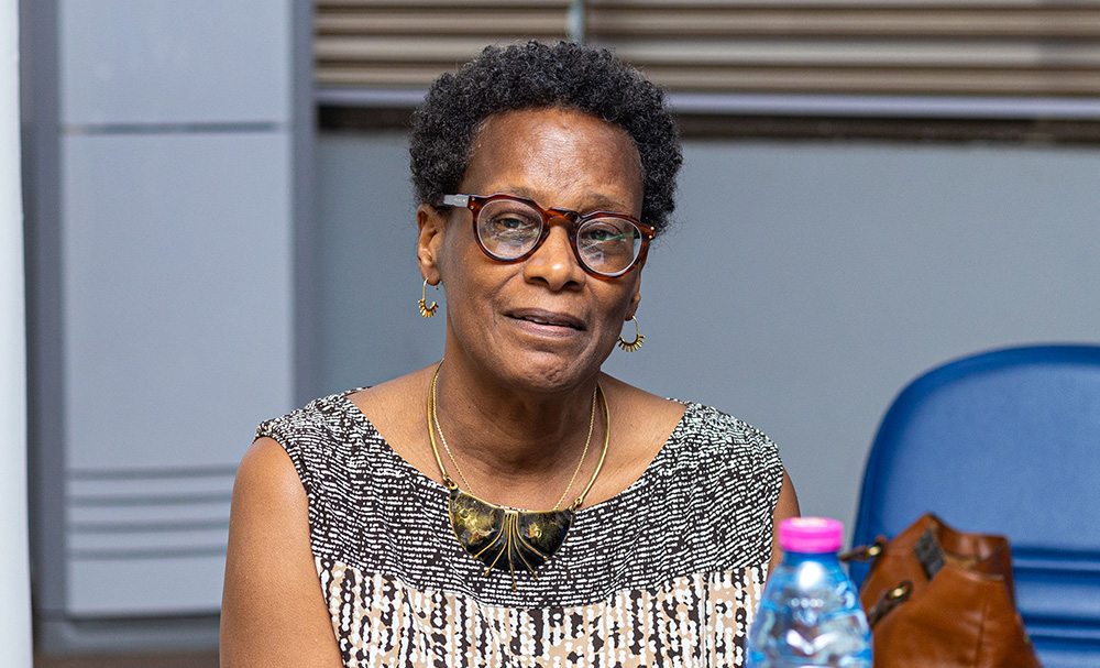 Director of International Comparative Labor Studies at Morehouse College, Prof Cynthia M. Hewitt,