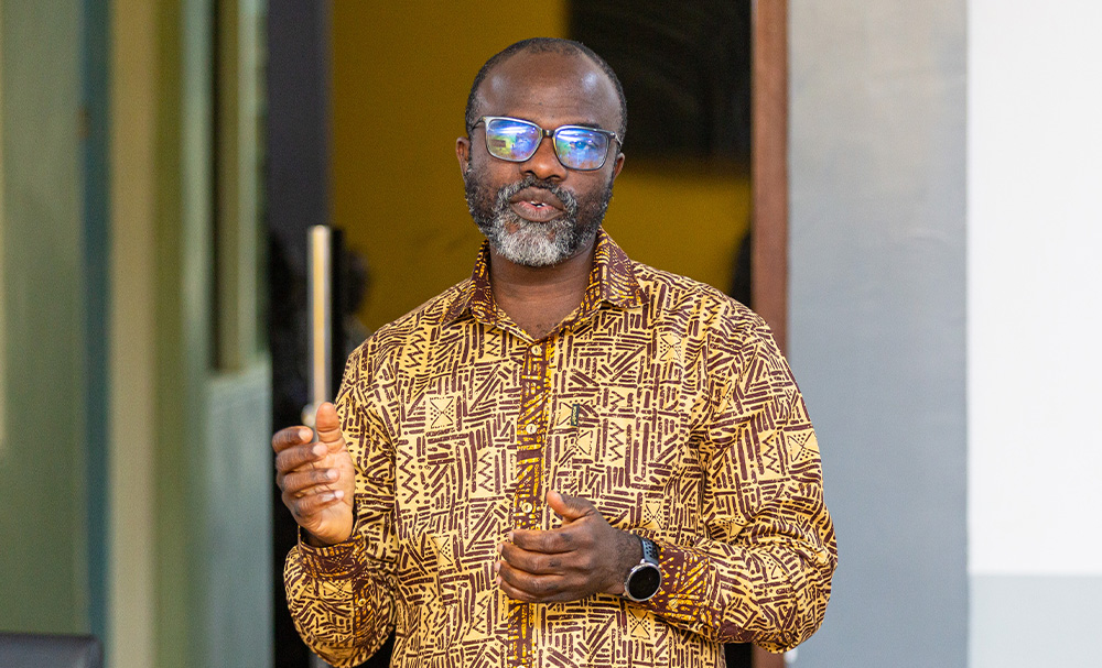 Principal Investigator (PI) of WACCA, Professor Francis Kemausuor