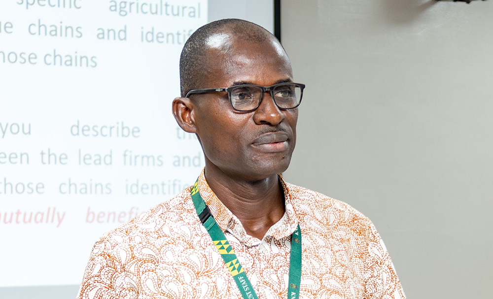 Facilitator Professor Fred Nimoh