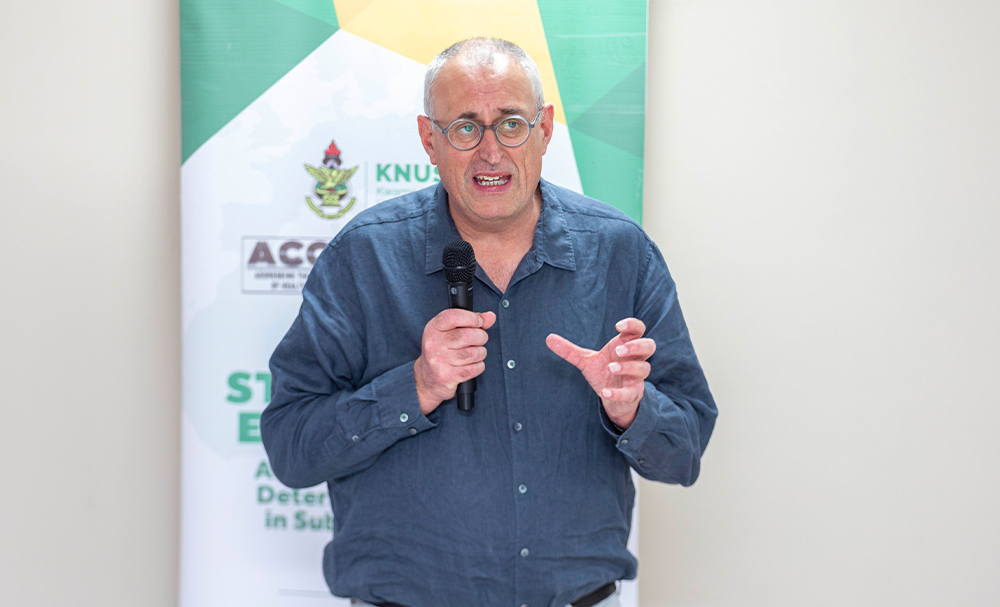 Professor Jeff Collin, Principal Investigator of the ACORDS project