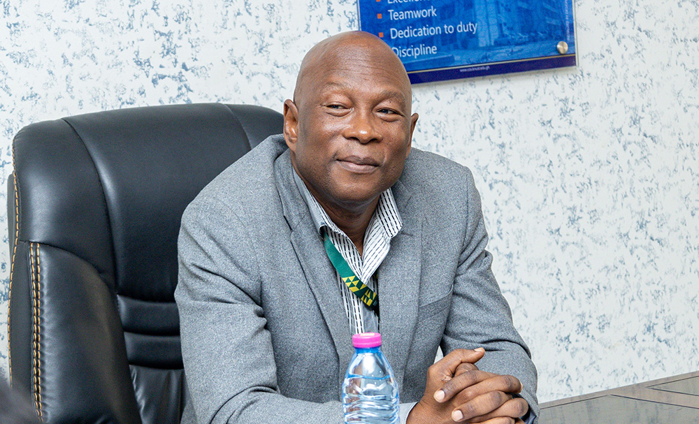 Professor John Asiedu Larbi, Dean of the Faculty of Biosciences