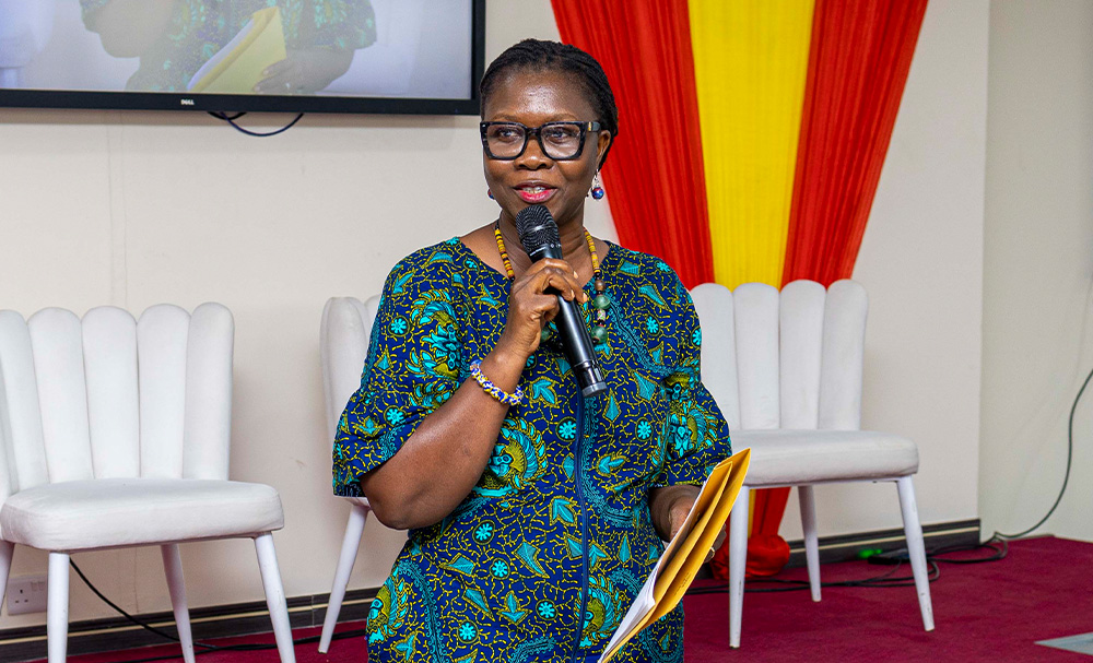 Prof. Mercy Badu, Head of the Gender, Inclusion and Vulnerability Office (GIV),