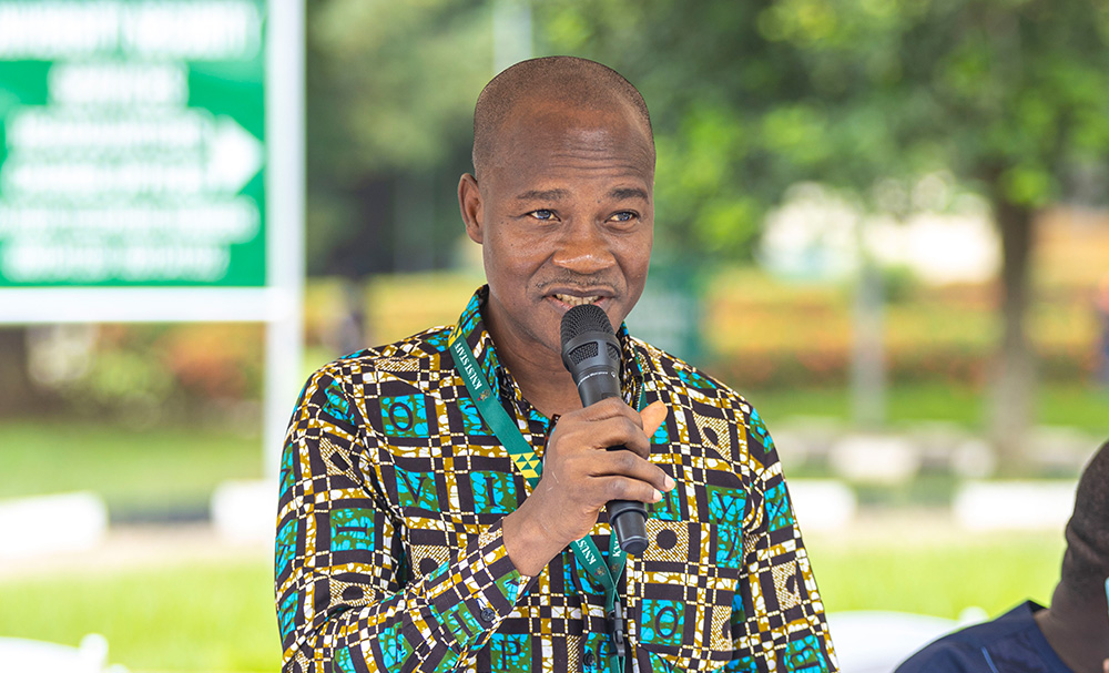 Dean of the Faculty of Pharmacy and Pharmaceutical Sciences, Professor Samuel Asare-Nkansah,
