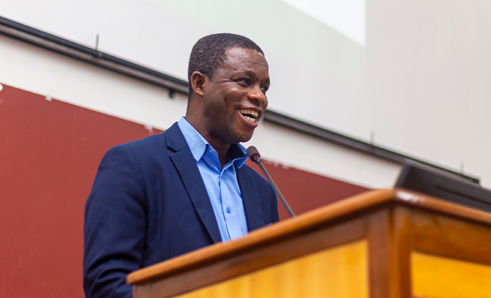 Professor Philip Antwi Agyei, Director of the OGR,