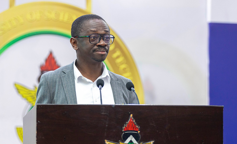 Prof. Samuel Bert Boadi-Kusi, President of the Ghana Optometric Association,