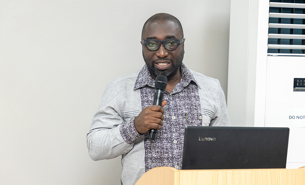 Dean of the Faculty of Allied Health Sciences at KNUST, Prof. Yaw Amo Wiafe