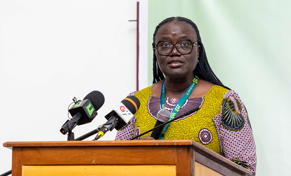 KNUST Vice-Chancellor Professor (Mrs.) Rita Akosua Dickson 