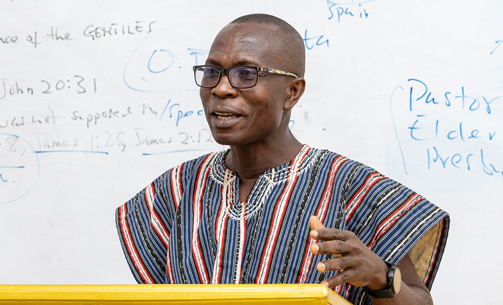 Deputy Director responsible for Conduct and Discipline, Prof. Akwasi Acheampong Aning.