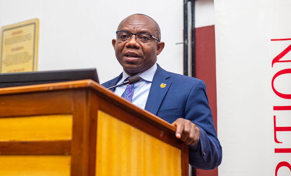 Vice-Chancellor, Professor Christian Agyare, Provost of the College of Health Sciences