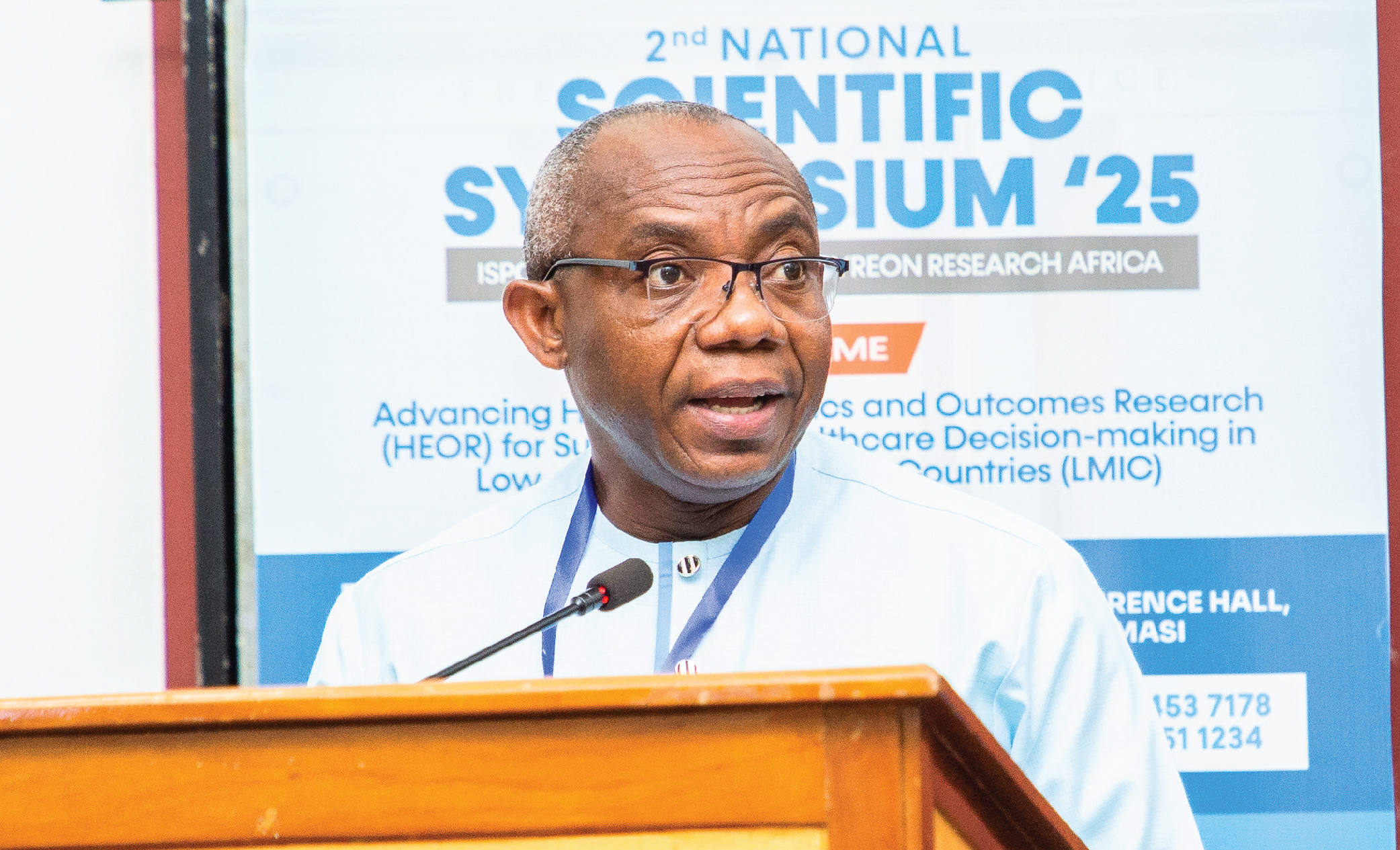 Experts urge institutionalisation of evidence-based health policies in Ghana 2 Professor Christian Agyare, Provost of the College of Health Sciences.