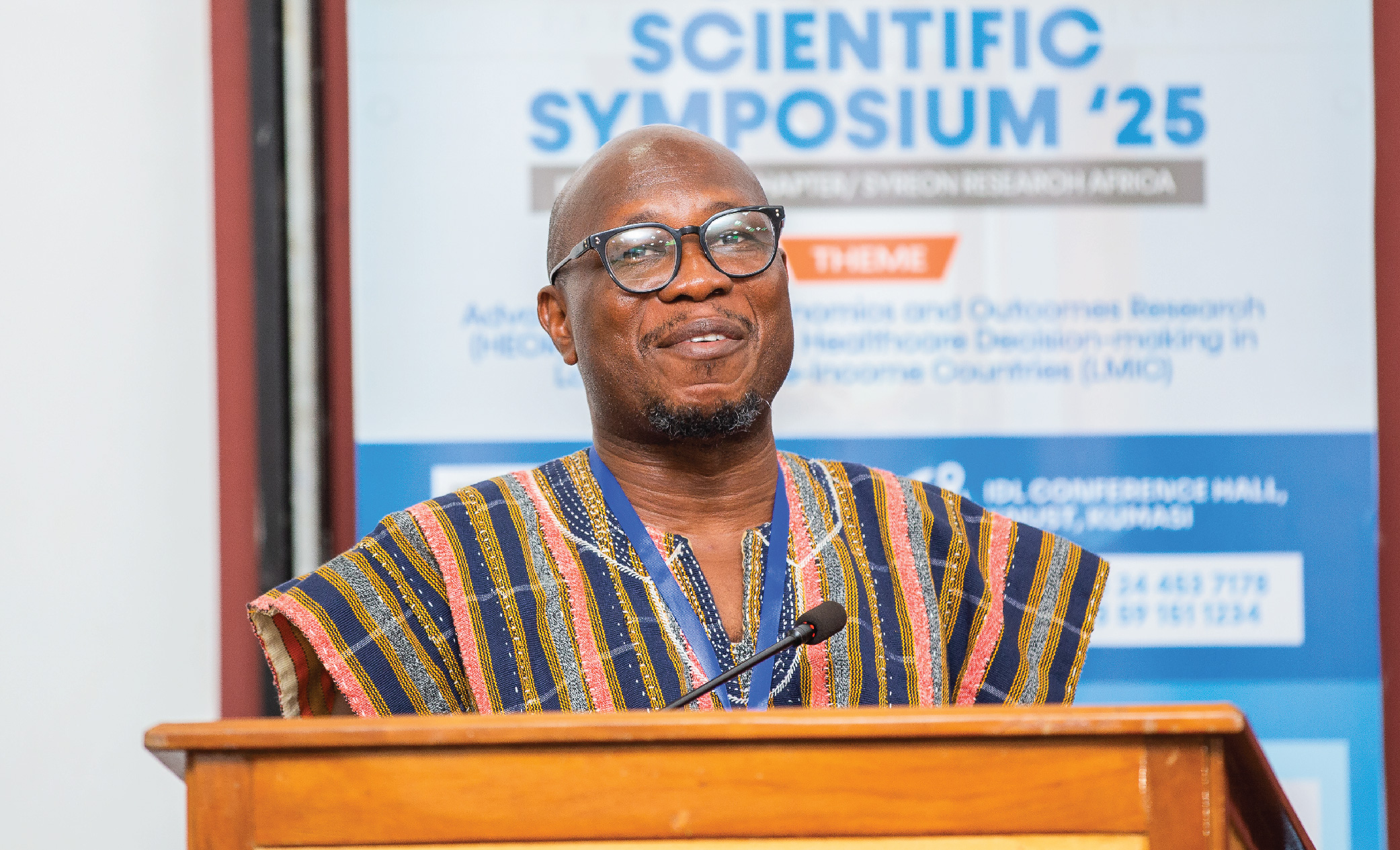 Experts urge institutionalisation of evidence-based health policies in Ghana 4 Professor Eric Fosu Oteng-Abayie, Head of the Department of Economics
