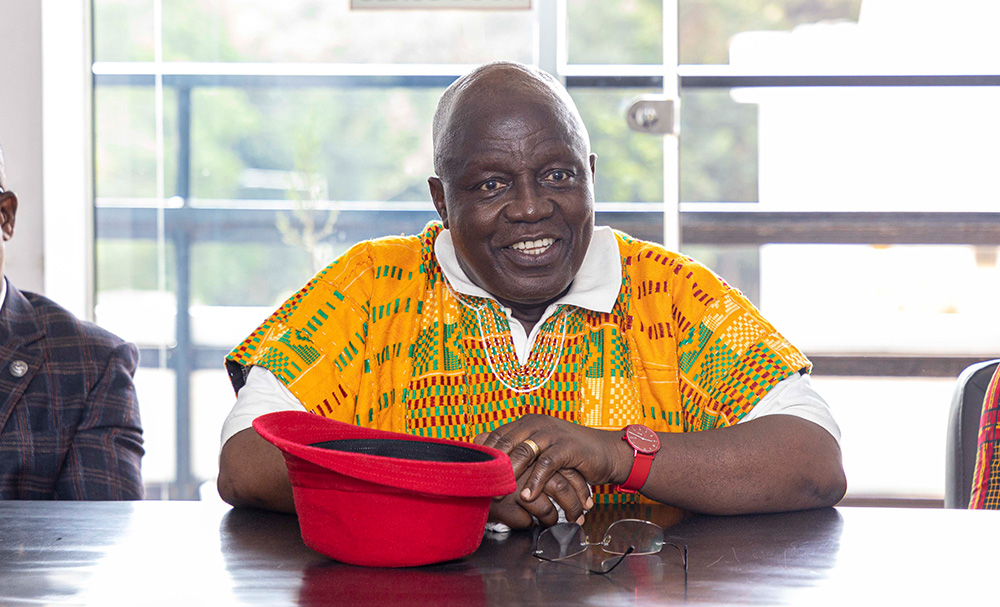 Prof. Kofi Owusu-Daaku, Coordinating Lead and Principal Investigator for the Mastercard Foundation Scholars Program at KNUST,