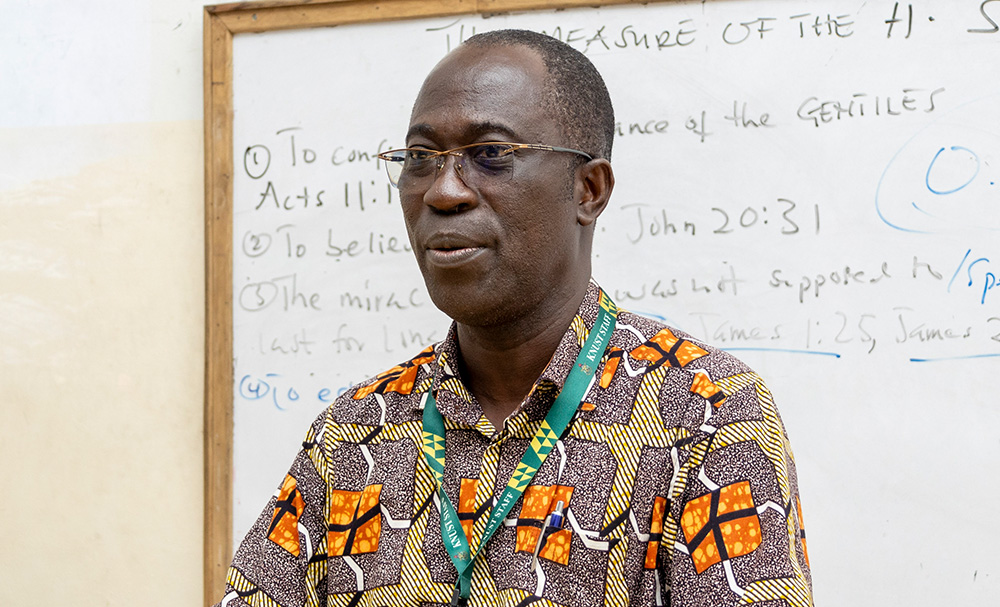 Coordinating Dean of the Obuasi Campus, Prof. Lawrence Darkwah