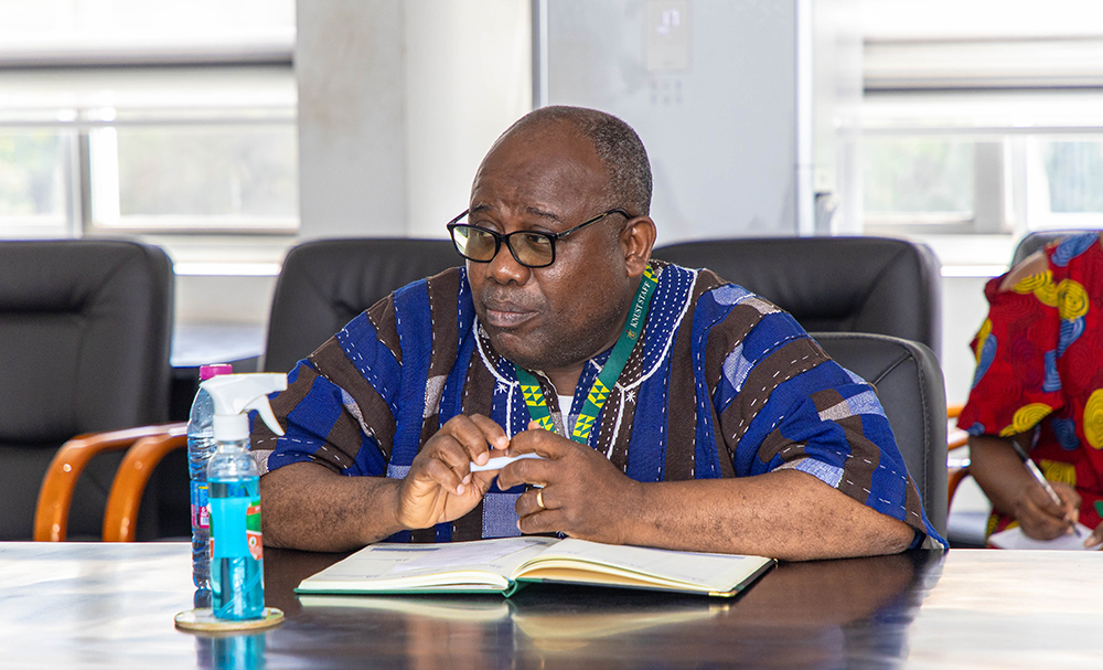 Professor Leonard Amekudzi, Provost of the College of Science