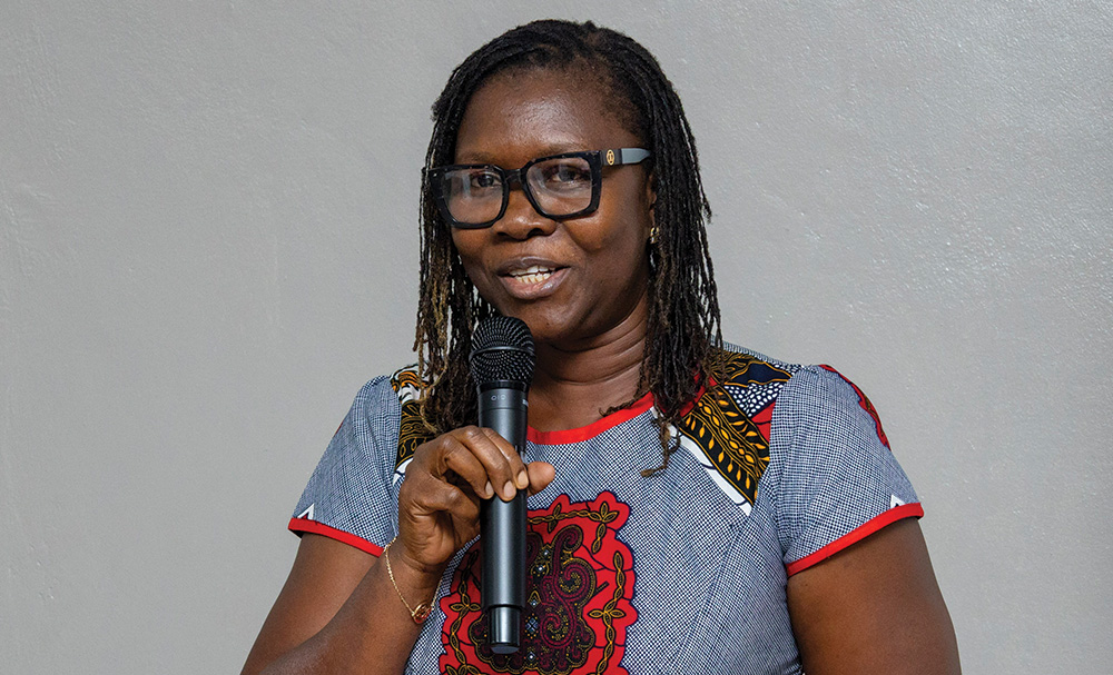 Head of the Gender Inclusion and Vulnerability Office (GIV), Prof. Mercy Babu