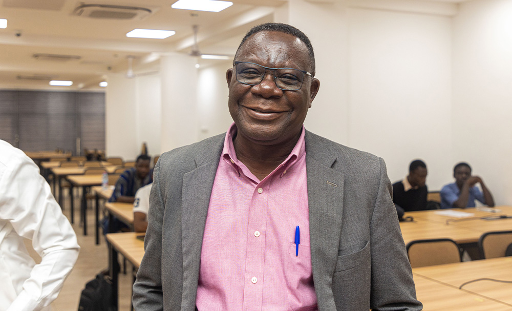 Professor Kwadwo Ofori-Dua, Chairman of Research and Grants Committee at the Faculty of Social Sciences