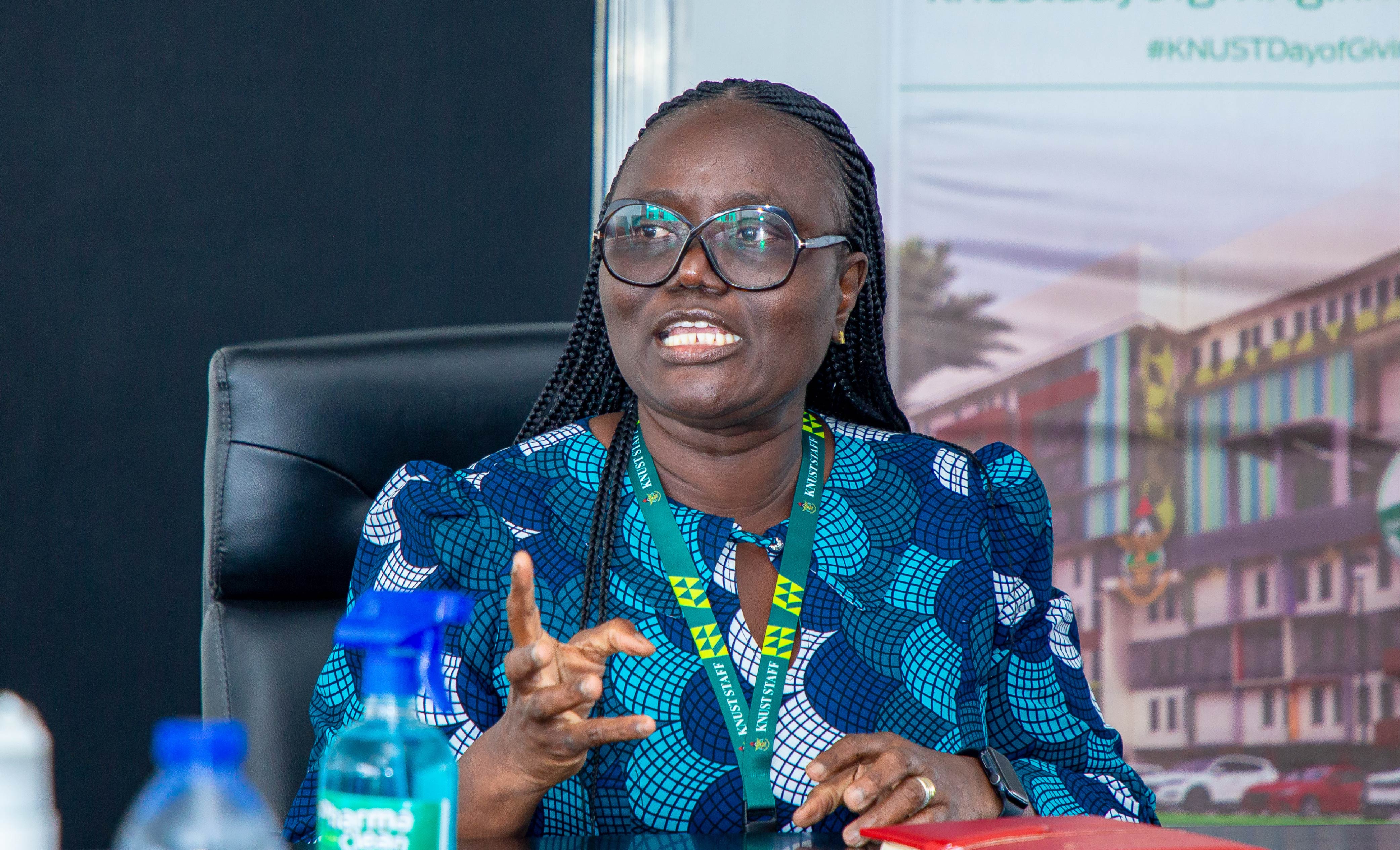 Vice-Chancellor of KNUST, Prof. (Mrs.) Rita Akosua Dickson