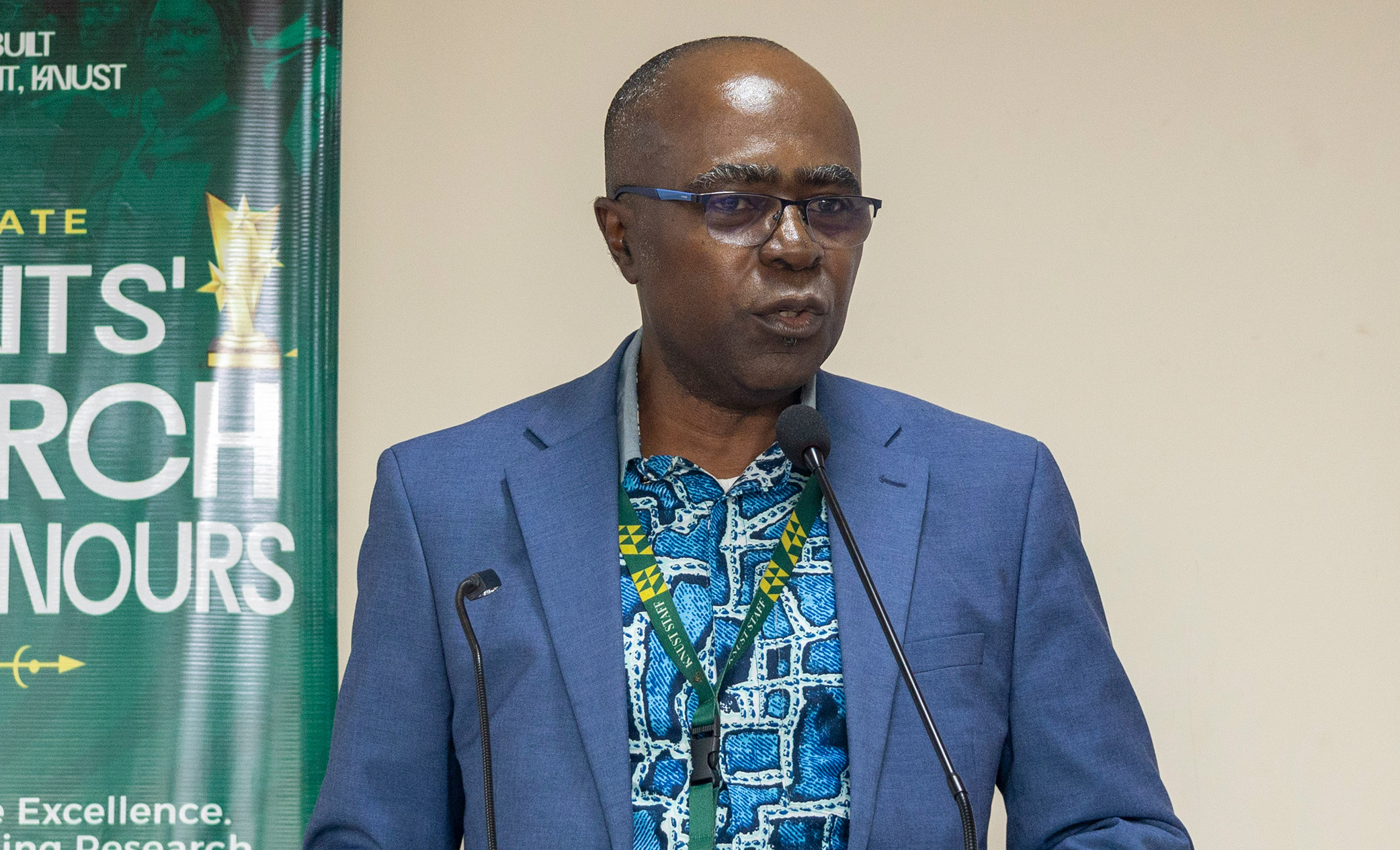 Provost of the College of Art and Built Environment, Professor Christian Koranteng