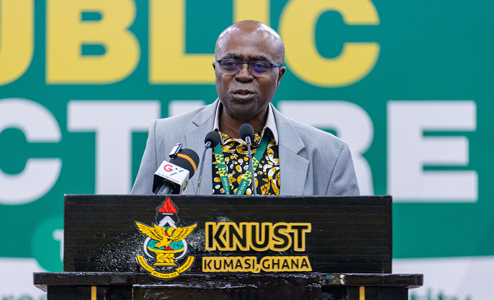Provost of the College of Art and Built Environment, Professor Christian Koranteng