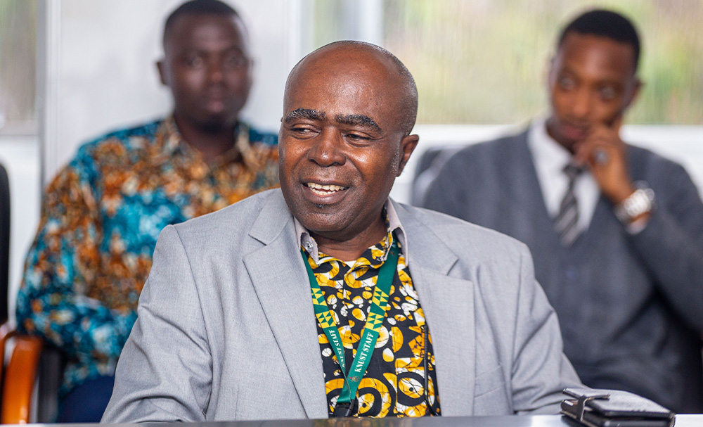 Provost of the College of Art and Built Environment, Professor Christian Koranteng