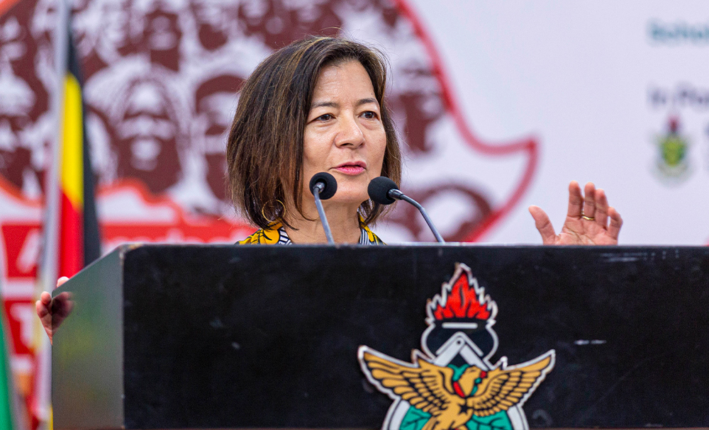 Mastercard Foundation President and CEO Reeta Roy.