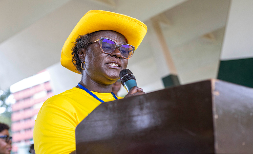 KNUST Basic School Headteacher Rev. Irene Owusua Nkansah 