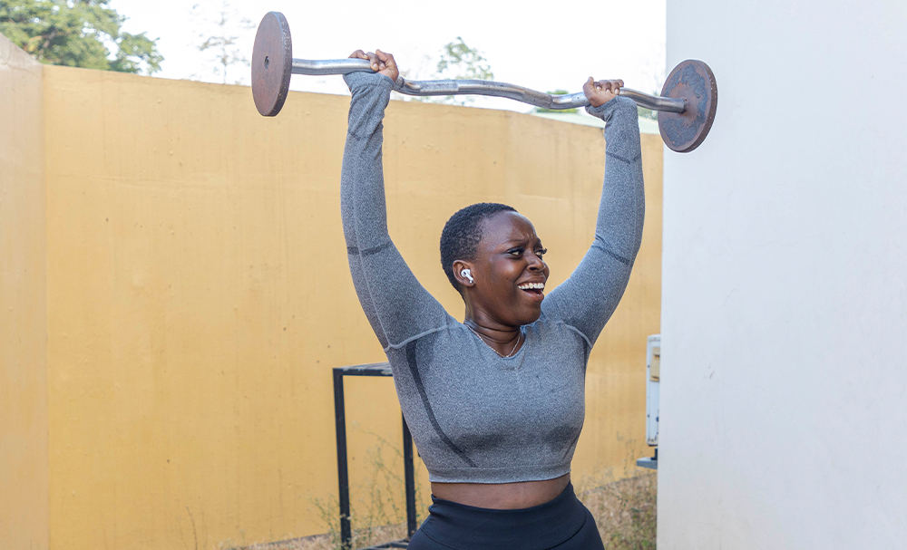 Richel Nhyira Takyiwaa Antwi, a third-year Computer Science student, began going to the gym this year. “I want to take my health seriously,