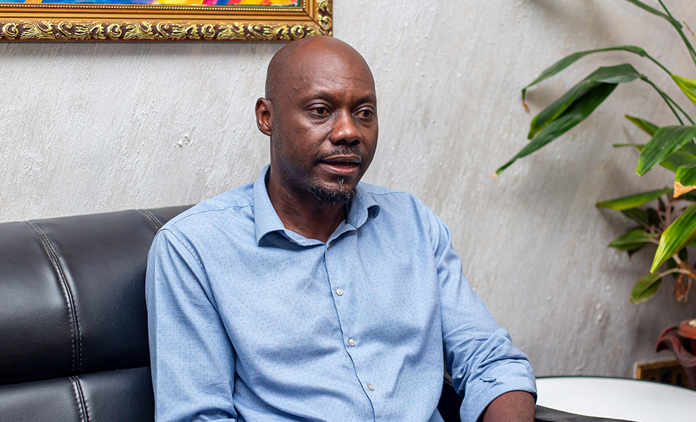 Managing Director of SecurityShade Ltd, Mr Emmanuel Obeng