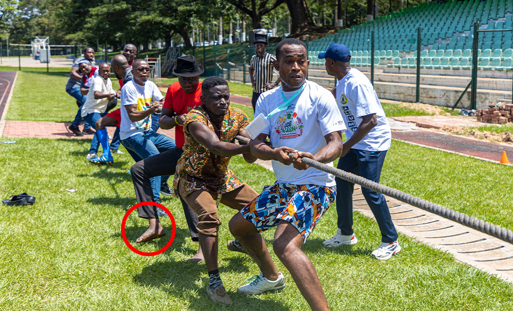 Why did GAUA lose the tug of war? Of maths, technique and endurance