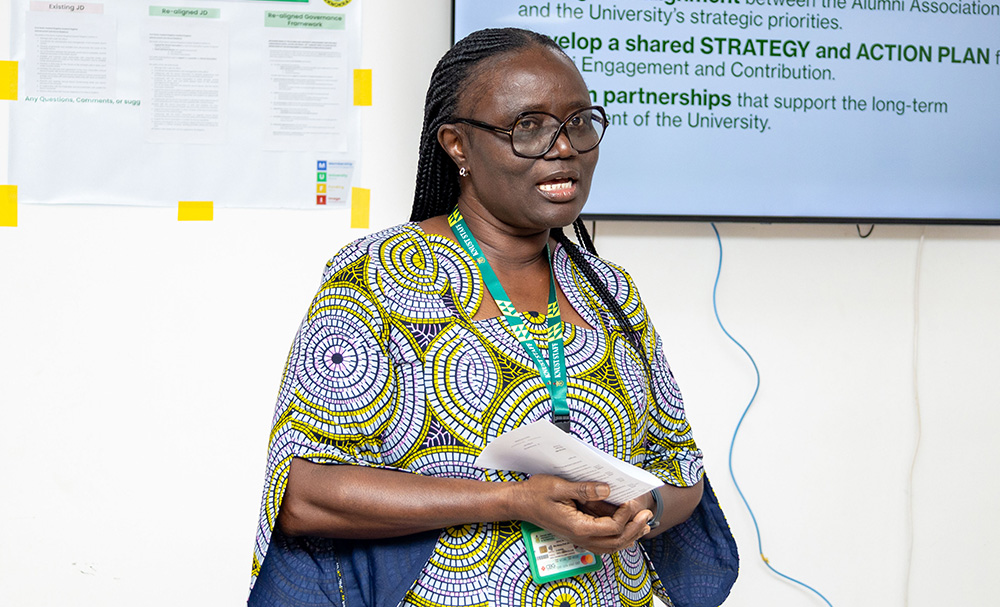 Vice-Chancellor, Prof. (Mrs.) Rita Akosua Dickson