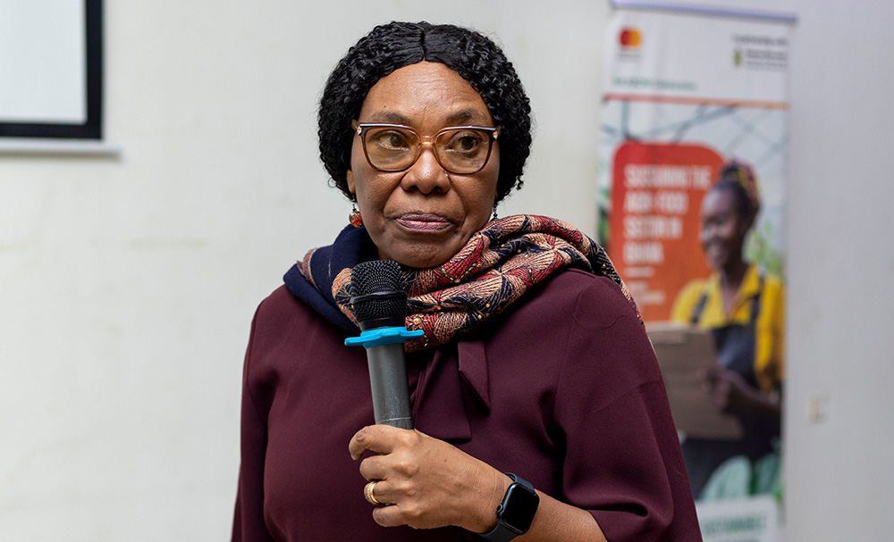 Professor (Mrs.) Ibok Nsa Oduro, co-lead for Education Pillar