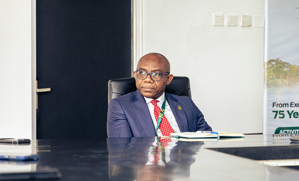 Vice-Chancellor of the Kwame Nkrumah University of Science and Technology, Kumasi (KNUST), Professor Christian Agyare
