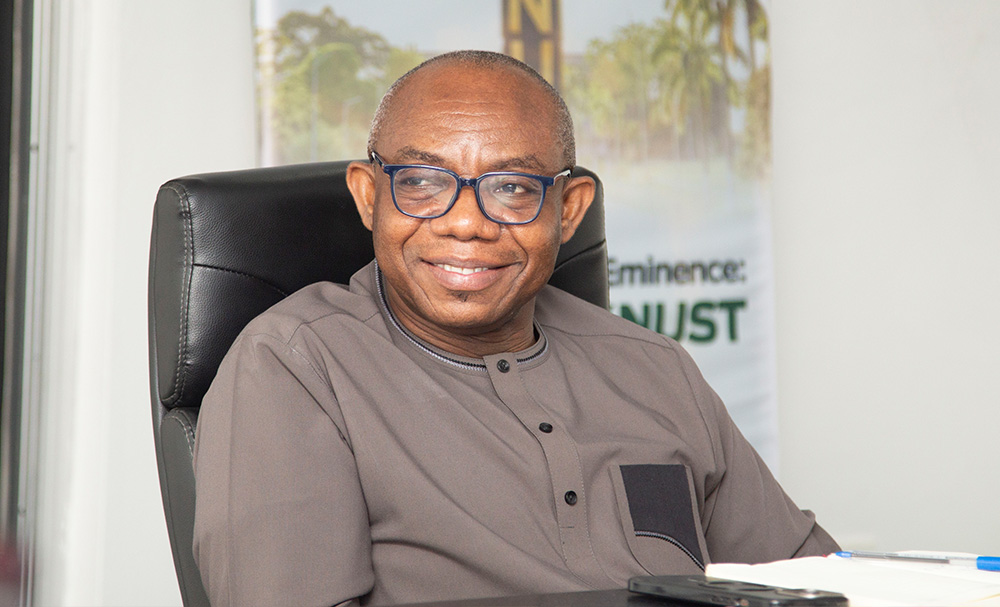 Vice-Chancellor of the Kwame Nkrumah University of Science and Technology, Kumasi (KNUST), Professor Christian Agyare