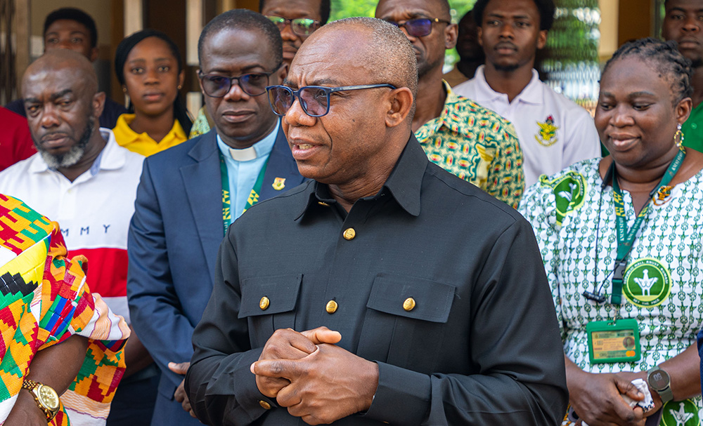 Vice-Chancellor, Professor Christian Agyare