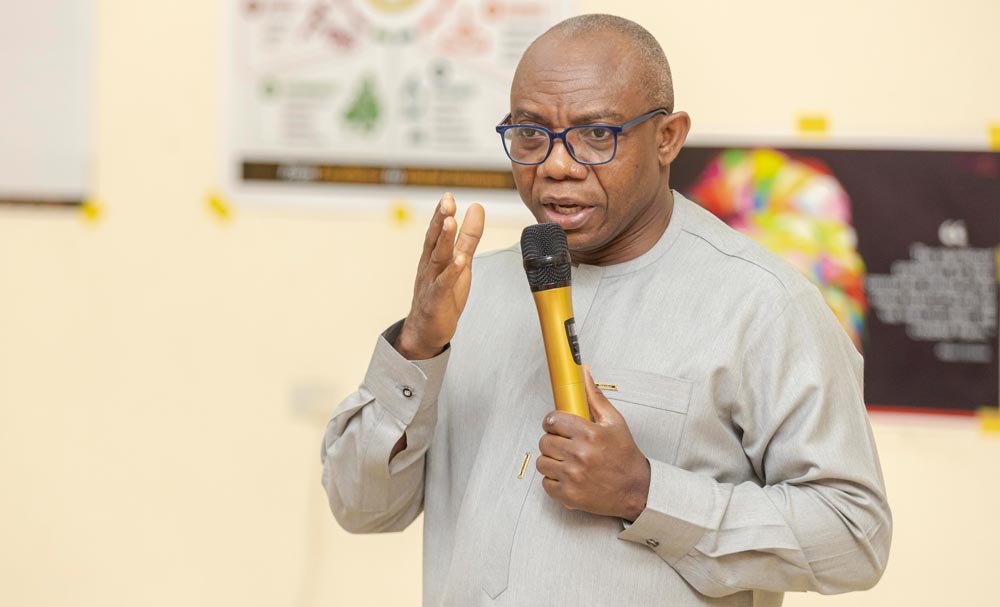 Vice-Chancellor of the Kwame Nkrumah University of Science and Technology (KNUST), Professor Christian Agyare