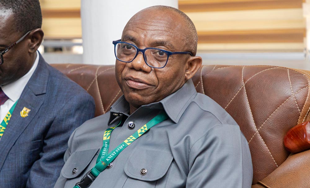 Vice-Chancellor of the Kwame Nkrumah University of Science and Technology, Kumasi (KNUST), Professor Christian Agyare,