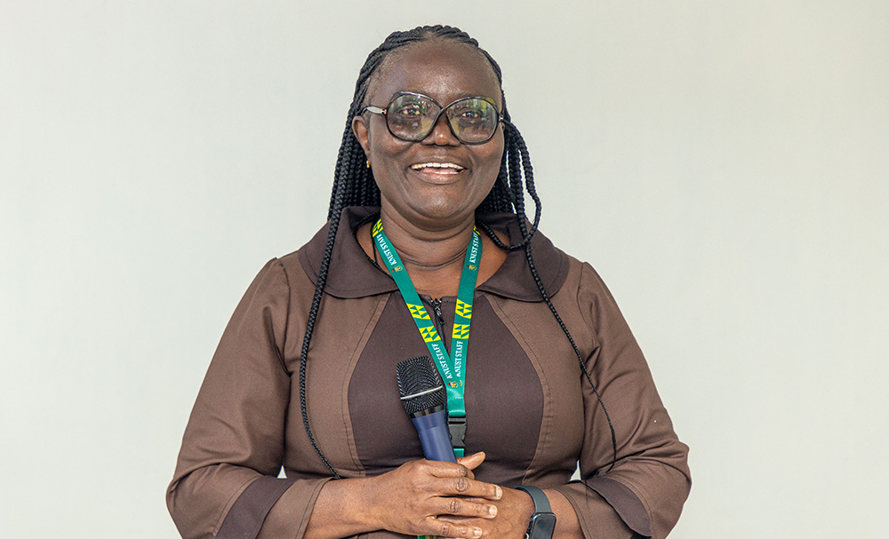 The Vice-Chancellor, Prof. (Mrs.) Rita Akosua Dickson,
